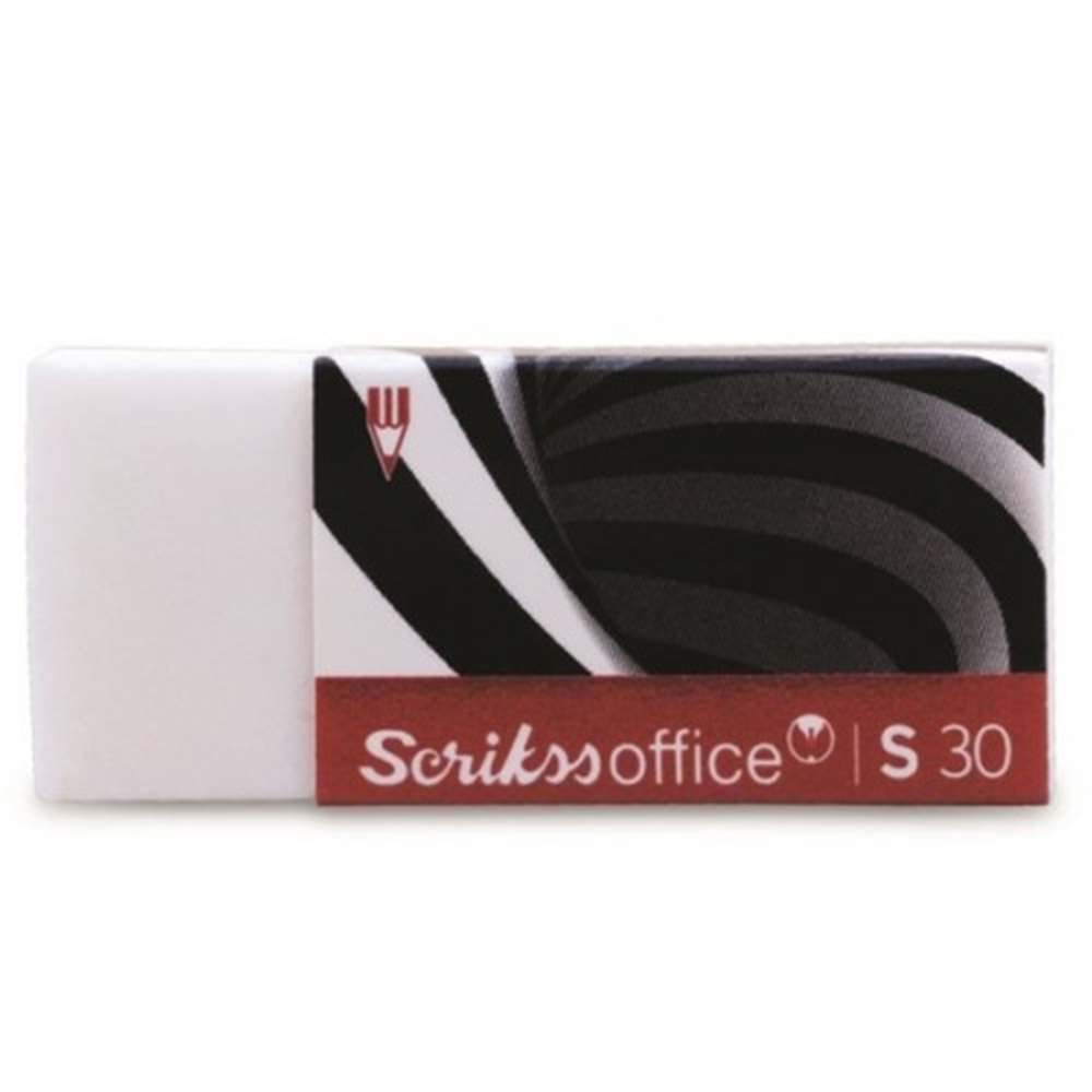 أستيكة تركي، مستطيلة، قطعة واحدة، أبيض