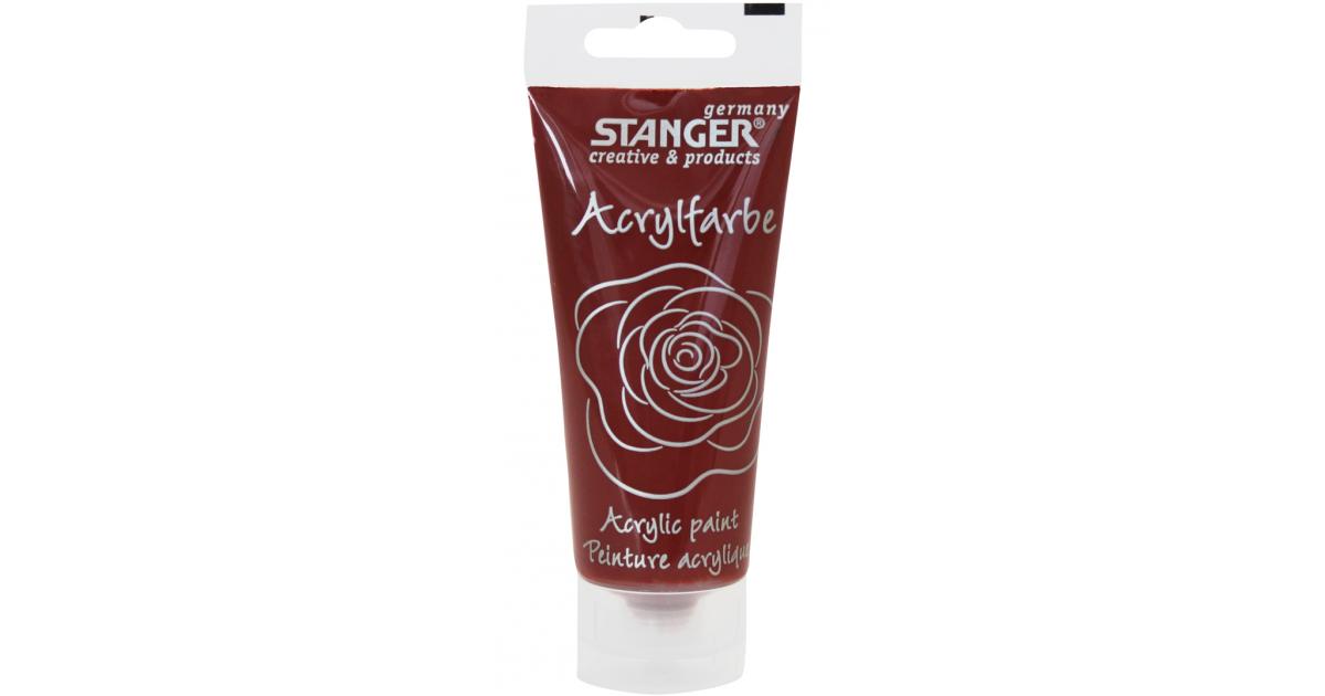 Stanger Acrylic Colors, 75 ml Tube, Brown