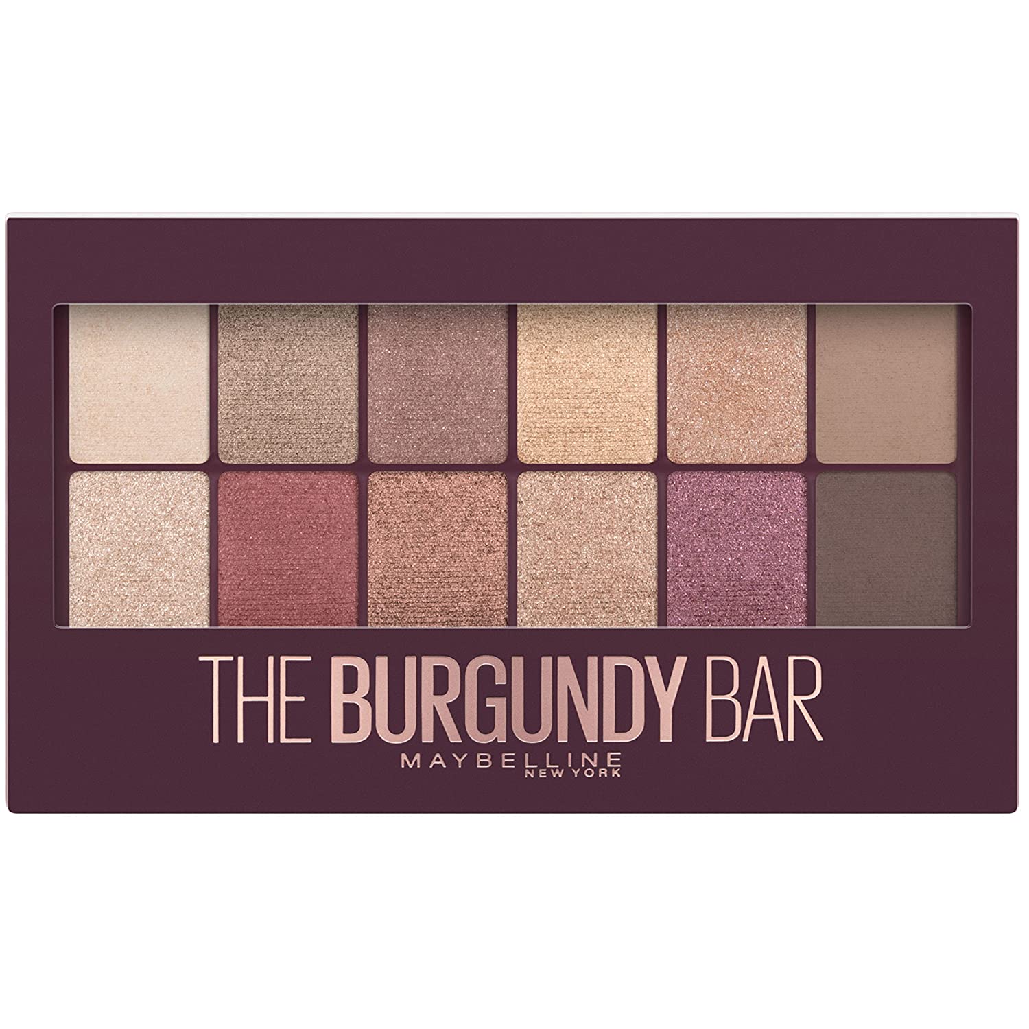MAYBELLINE THE BURGUNDY BAR 13C EYESHADOW PALETT