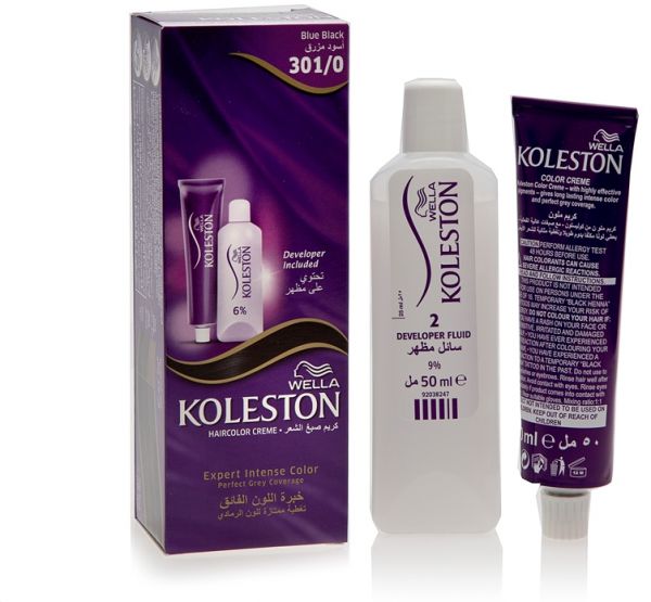صبغه الشعر من ويلا كوليستون 301-0 اسود مزرق 120 مل