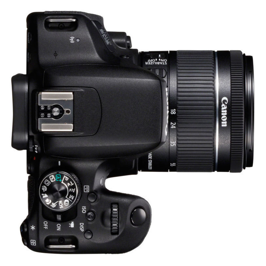 كانون اي او اس 800D EF-S 18-55mm F4-5.6 IS STM عدسة - 24.2 ميجابكسل، كاميرا دي اس ال ار