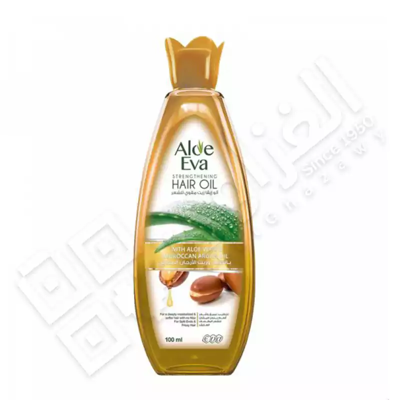 زيت شعر بالصبار والارجان من إيفا 100 مل