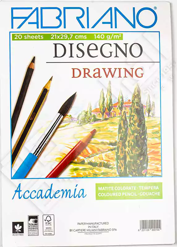 Fabriano drawing sketch 20 sheets , 140 gm