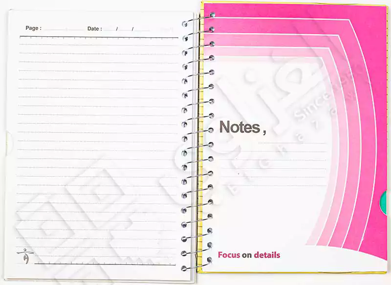 كشكول سلك الاستاذ هارد كفر 160 B5