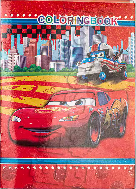 Coloring notebook  with stickers MK42 A4