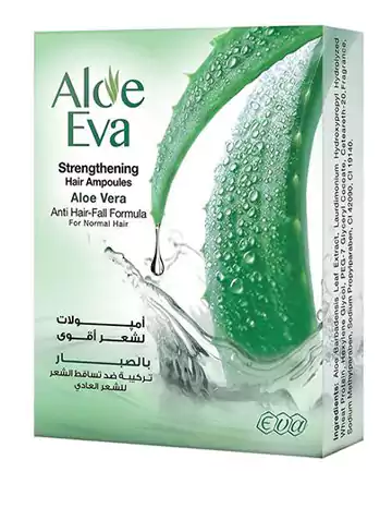 أمبولات  بالصبار ضد تساقط الشعر من ايفا 4 امبولات