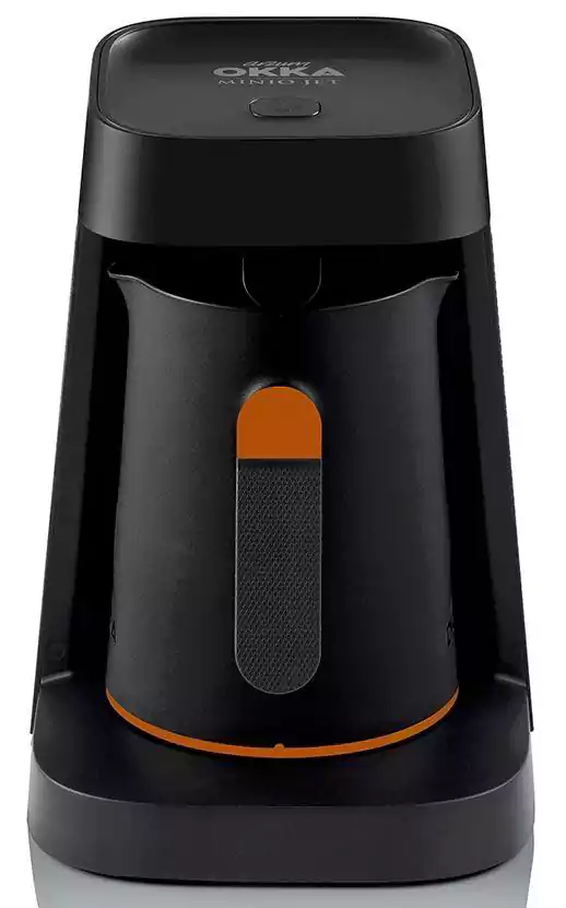 ماكينة تحضير القهوة التركي اوكا، 400 وات، برتقالي، OK-0013-ST