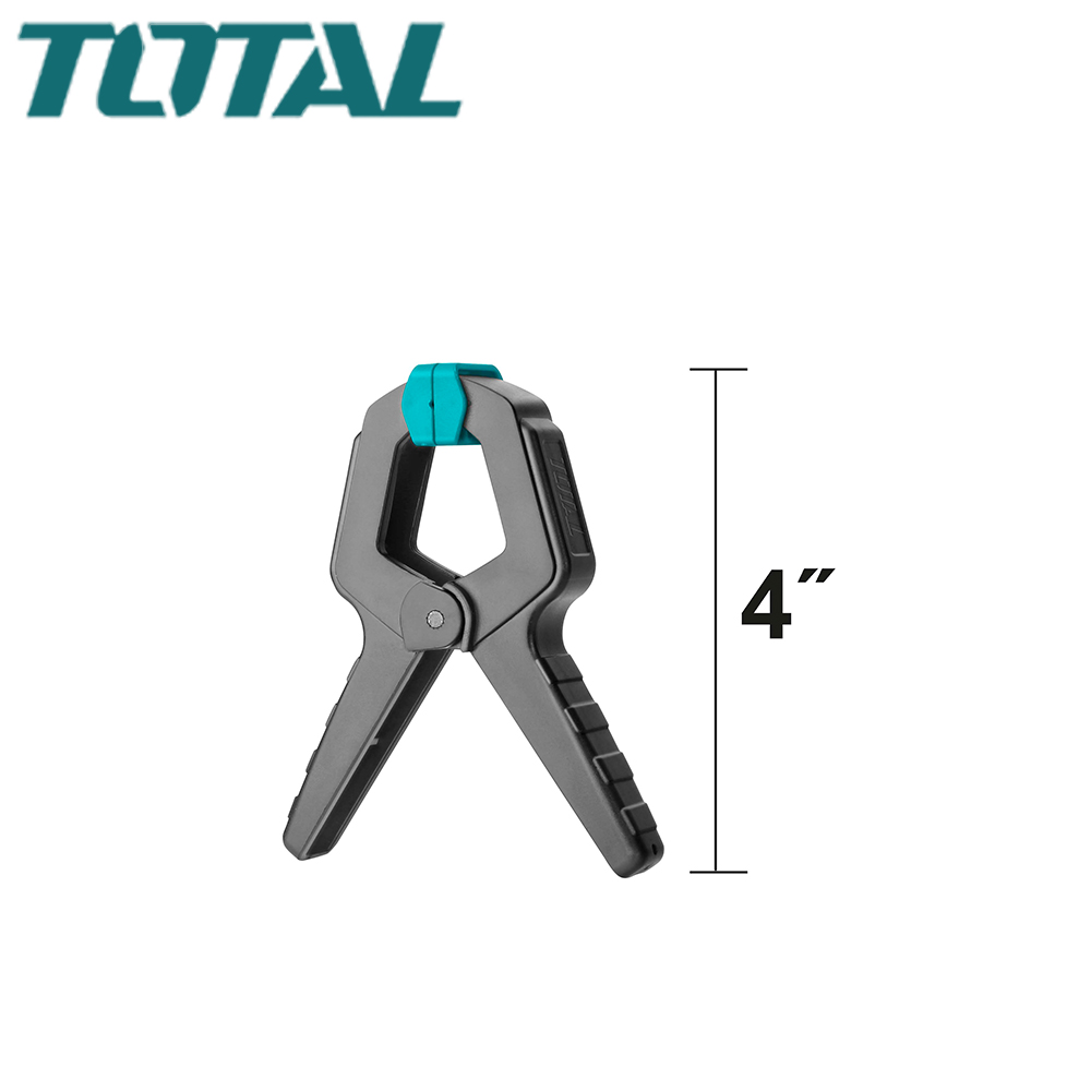 Plastic clamp 4 inch 11 cm TOTAL THT13342