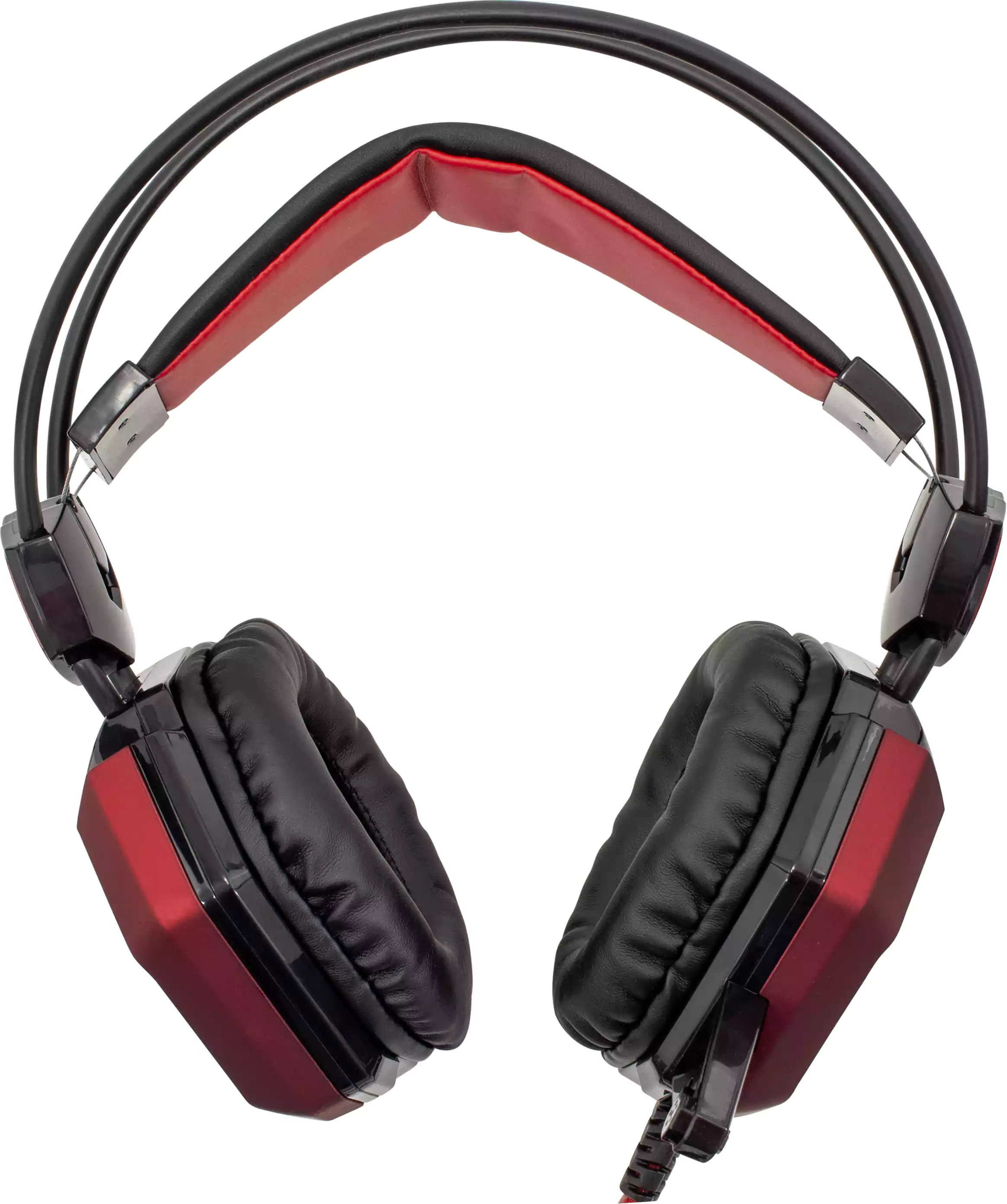 White Shark HP467 Gaming Headset, Good Noise Isolation System, Red x Black