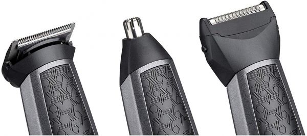 Babyliss Electric Hair clipper for men, for dry use, Black, MT727E