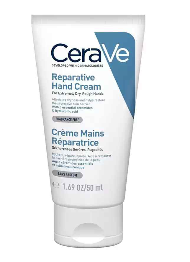 كريم مرطب سيرافى ، مرطب لليد بحمض الهايلورونيك لليد شديدة الخشونة والجفاف ، 50 مل .