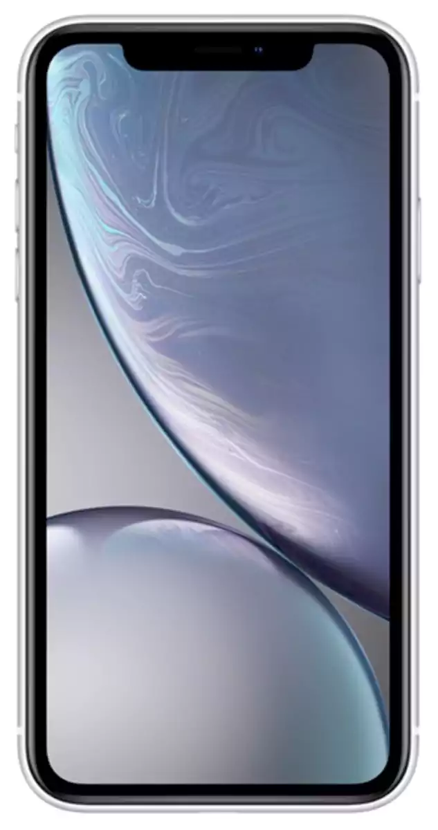 موبايل ايفون XR ، شريحة واحدة، ذاكرة داخلية 128 جيجابايت، رامات 3 جيجابايت، شبكة الجيل الرابع إل تي إي، اتصال، أبيض