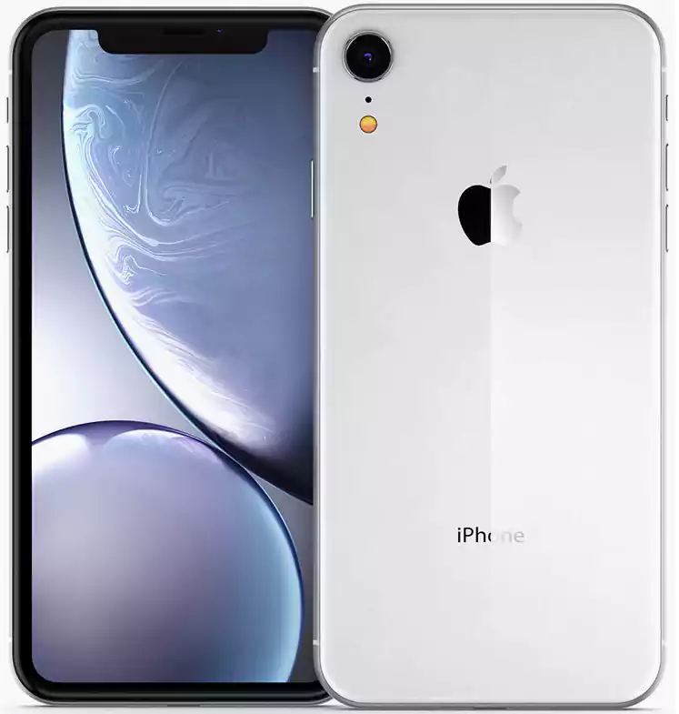 موبايل ايفون XR ، شريحة واحدة، ذاكرة داخلية 128 جيجابايت، رامات 3 جيجابايت، شبكة الجيل الرابع إل تي إي، اتصال، أبيض
