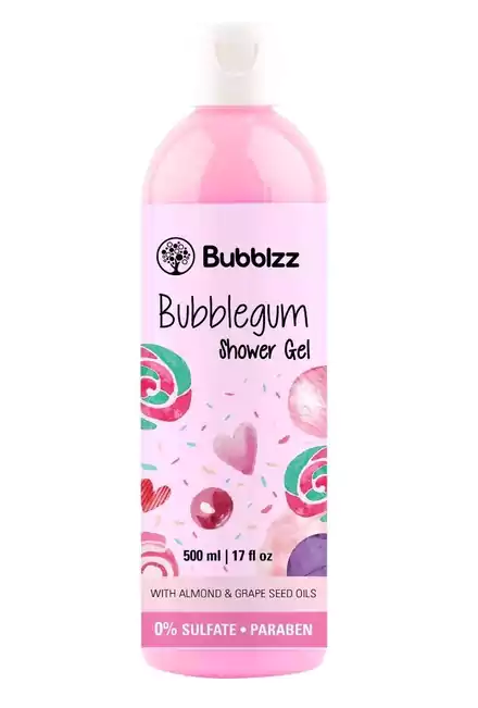 Bubblzz Bubblegum Shower Gel , 500ml