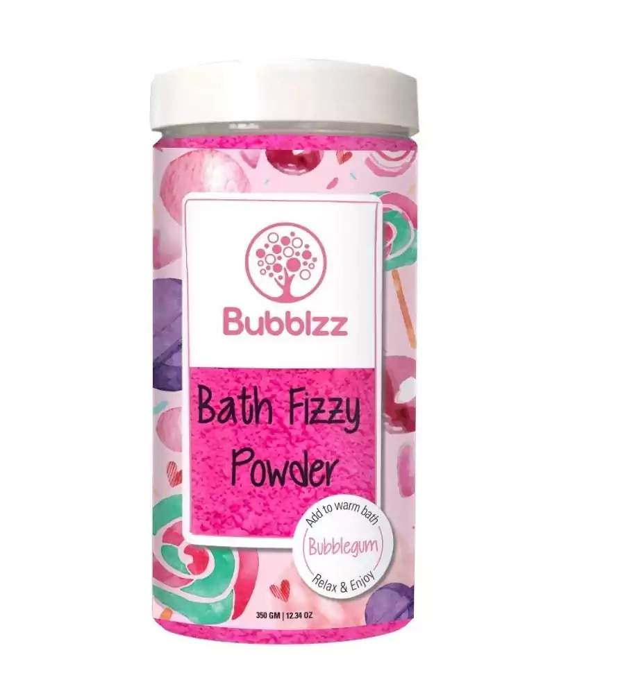 Bubblzz bubblegum Bath Fizzy Powder 500ml