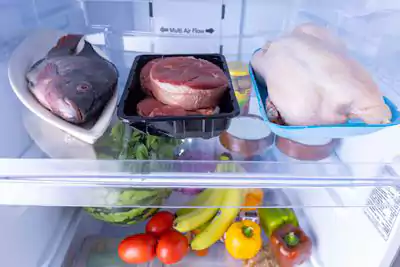 Fresh Refrigerator, No-Frost, 329 Liter, Black, FNT-B370BB