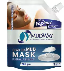 ماسك الطين الطبيعي بالزبادي من بيوتى سيكريت 200 جم