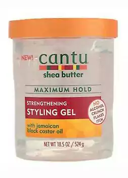 Cantu Shea Butter Maximum Hold Strengthening Styling Gel 524 Gm