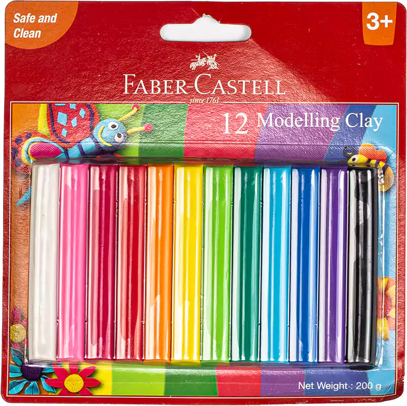 صلصال فابر كاستل، 12 لون، 120892