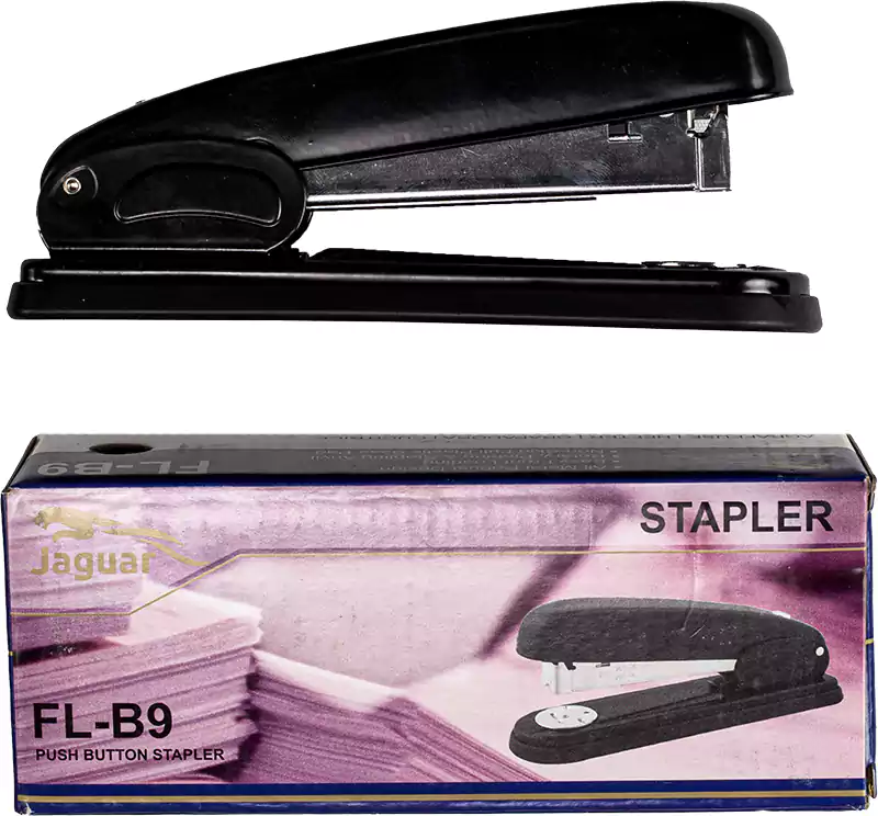Jaguar Office Stapler, Quick Use, Black FL-B9