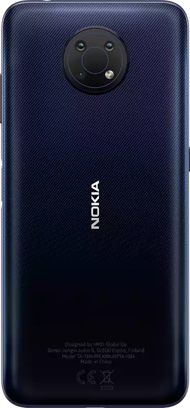 Nokia G10 Dual SIM Mobile, 64GB Internal Memory, 4GB RAM, 4G LTE Network, Blue