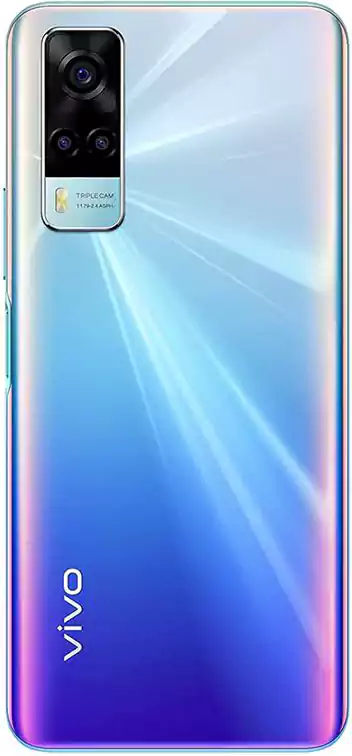 موبايل فيفو Y53S، ثنائي الشريحة، ذاكرة داخلية 128 جيجابايت، رامات 8 جيجابايت، شبكة الجيل الرابع إل تي إي، أزرق سماوي