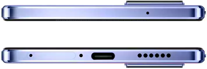 موبايل فيفو V21، ثنائي الشريحة، ذاكرة داخلية 128 جيجابايت، رامات 8 جيجابايت، شبكة الجيل الرابع إل تي إي، أزرق سماوي