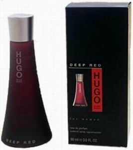 hugo boss deep red men