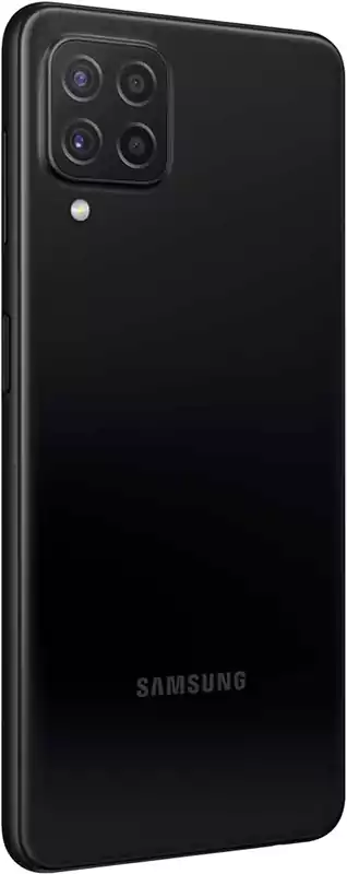 موبايل سامسونج جلاكسي A22، ثنائي الشريحة، ذاكرة داخلية 64 جيجابايت، رامات 4 جيجابايت، شبكة الجيل الرابع إل تي إي، أسود