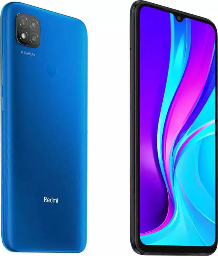 موبايل شاومي ريدمي 9C، ثنائي الشريحة، ذاكرة داخلية 128 جيجابايت، رامات 4 جيجابايت، شبكة الجيل الرابع إل تي إي، أزرق