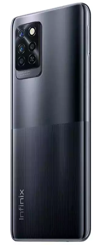 Infinix Note 10 Pro Dual SIM Mobile, 256GB Internal Memory, 8GB RAM, 4G Network, Black