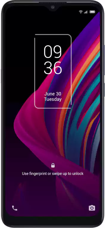 TCL 10 SE Dual SIM Mobile, 128GB Internal Memory, 4GB RAM, 4G LTE, Polar Night