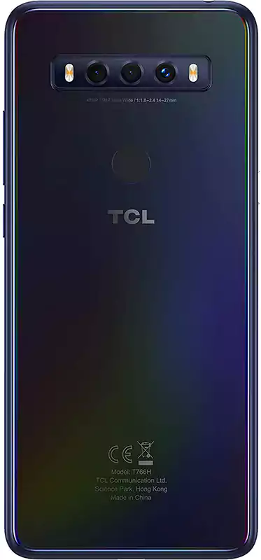 TCL 10 SE Dual SIM Mobile, 128GB Internal Memory, 4GB RAM, 4G LTE, Polar Night