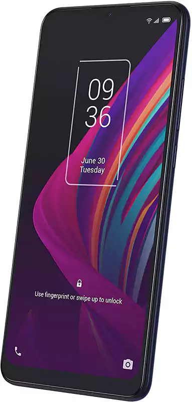 TCL 10 SE Dual SIM Mobile, 128GB Internal Memory, 4GB RAM, 4G LTE, Polar Night