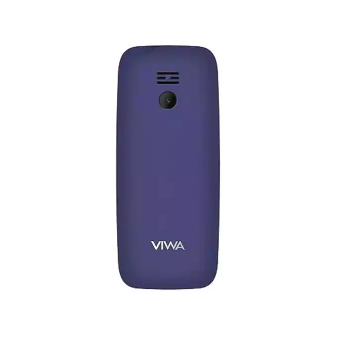 Viwa V100 Dual SIM Mobile, 32MB Internal Memory, 32MB RAM, 2G Network, Blue