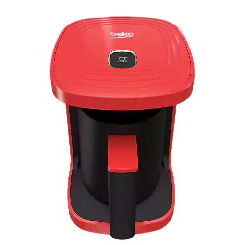 ماكينة تحضير القهوة التركي بيكو، 500 وات، أحمر × أسود، TKM 2940 K