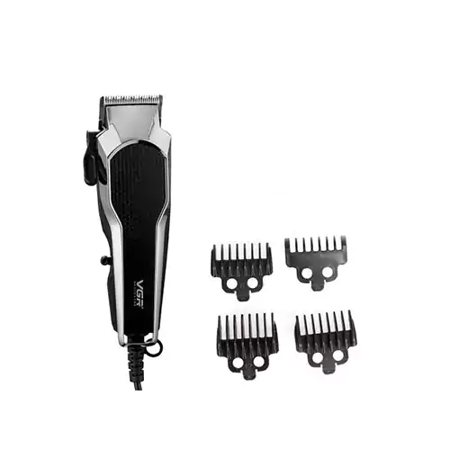 ماكينة حلاقة كهربائية للرجال في جي ار، استخدام جاف، أسود، V-130