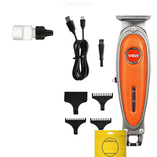 ماكينة حلاقة كهربائية للرجال في جي ار، استخدام جاف، برتقالي، V-262