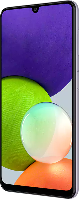Samsung Galaxy A22 Dual SIM Mobile, 128GB Internal Memory, 6GB RAM, 4G Network, Violet