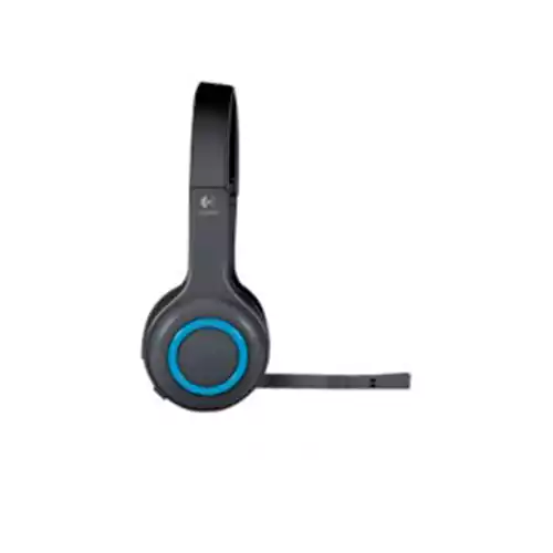 LOGITECH H600.000342 wireless Over Ear Headphone, Bluetooth up to 10 m, Works with Windows and Mac systems on USB-A ports, ultra-comfortable foam padded  , Black