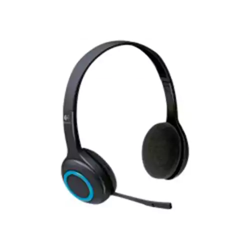 LOGITECH H600.000342 wireless Over Ear Headphone, Bluetooth up to 10 m, Works with Windows and Mac systems on USB-A ports, ultra-comfortable foam padded  , Black