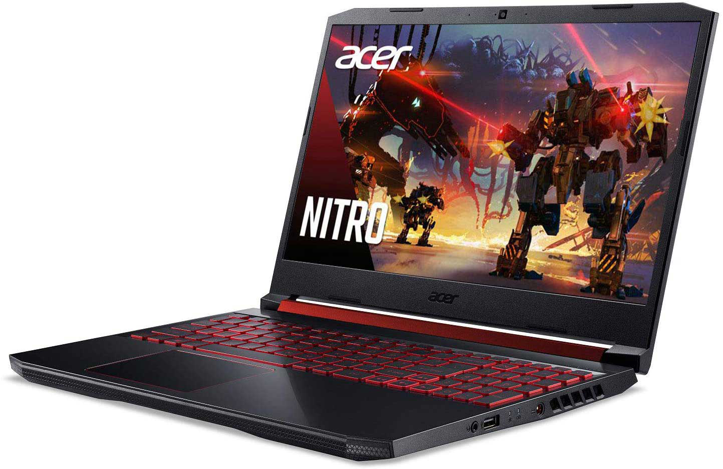 Acer Nitro 5 AN515-55-59D5 Laptop, 10th Gen Intel® Core™ i5, 8GB Ram, 1TB HDD + 256 SSD, NVIDIA GeForce GTX 1650 4GB, 15.6 Inch FHD, Windows 10, Black