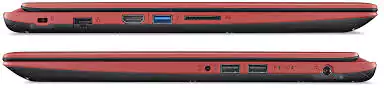 لاب توب أيسر اسباير 3 A315-56-351P، معالج من الجيل العاشر Intel® Core™ i3، رامات 4 جيجابايت، 1 تيرابايت HDD هارد، Intel® UHD، شاشة 15.6 بوصة HD، ويندوز، أحمر