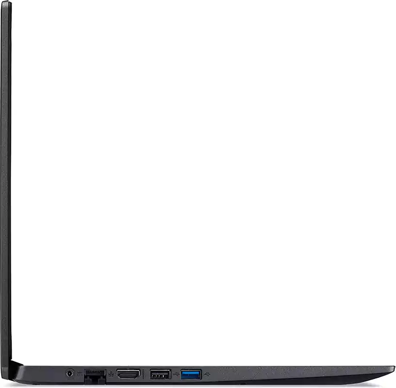 لاب توب أيسر اسباير 3 A315-56-33SX، معالج من الجيل العاشر Intel® Core™ CI3، رامات 4 جيجابايت، 1 تيرابايت HDD هارد، Intel® UHD، شاشة 15.6 بوصة HD، ويندوز، أسود