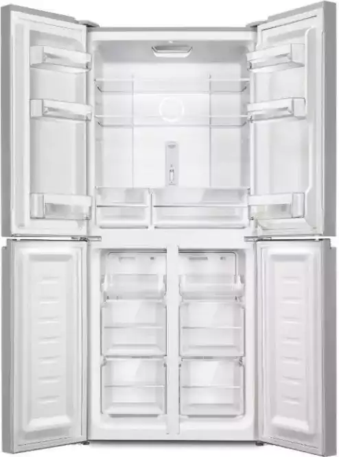 Haier Refrigerator, No Frost, 502 Liters, 4 Doors, Digital Display, Black, HRF-530TDPD