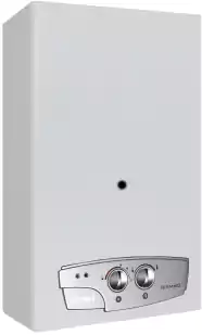 Termet Gas Water Heater, 11.5 Liter, Indicator, White