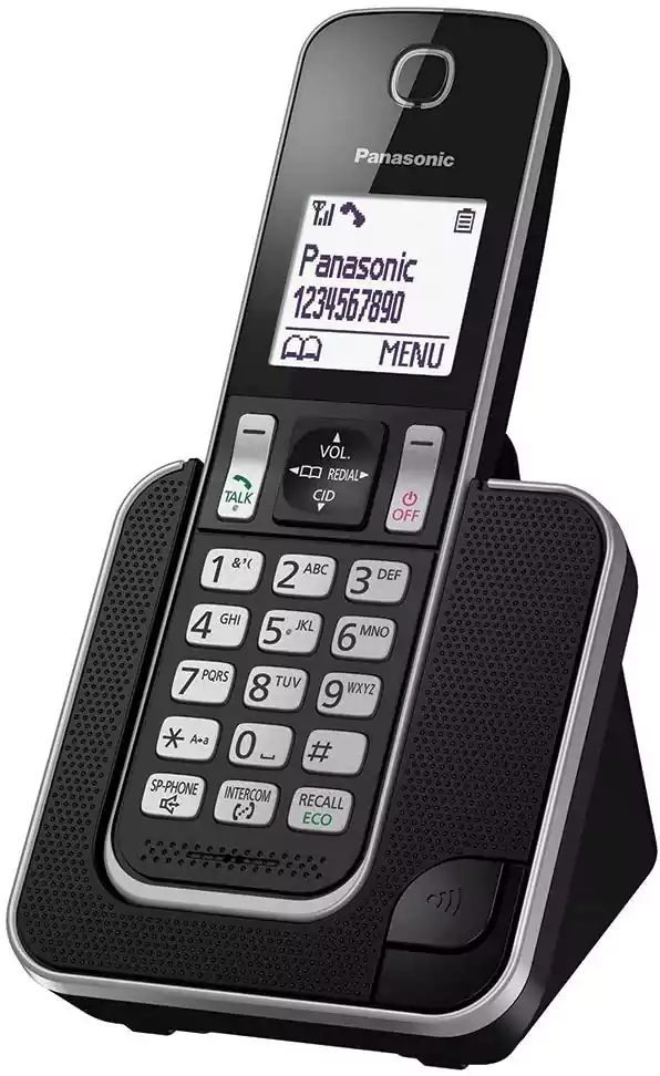 Panasonic KX-TGD310 Cordless Phone Black