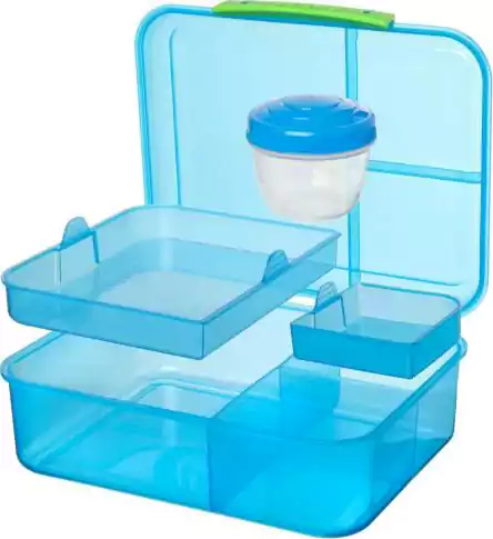 حافظه طعام 1.65 لتر زرقاء
