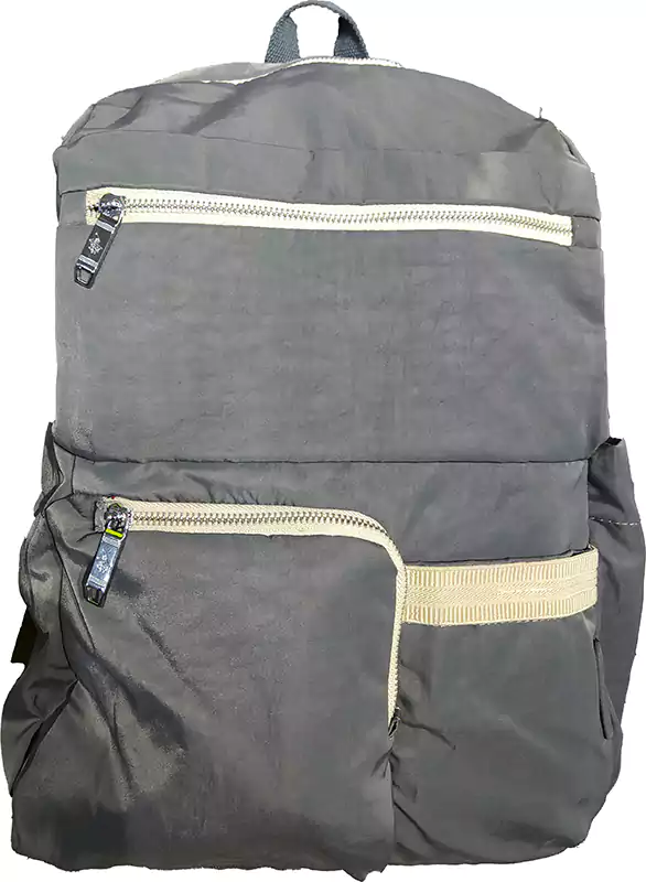 حقيبة ظهر مدرسية سانتا باربرا، رمادي، 75016