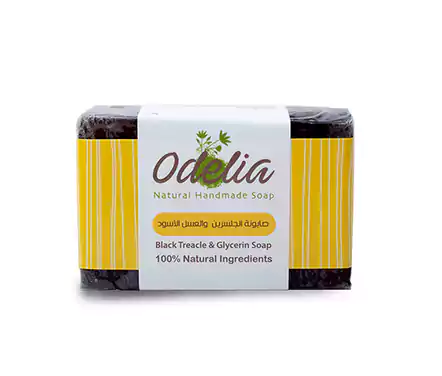 صابونة بالجلسرين والعسل الاسود من أوديليا 90 جم